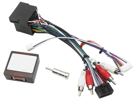 Kit Di Montaggio Per Cruscotto Android Con Adattatore Da 9 Pollici E 22,86 Cm, Autoradio Lettore DVD Cornice Canbus Per Fiat Per Bravo 2006-2021(Cable Canbus)