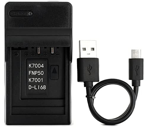Norifon USB Charger for Pentax Optio A36, S10, S12, VS20, Q, Q10, Q7 Cameras - 4.2V Output