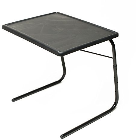 Table-Mate TV-Tablett, tragbar, zusammenklappbar, Tabletts für Essen, Snacks, Lebensmittel, tragbarer Laptop-Schreibtisch, Betttabletts zum Essen, verstellbare TV-Tabletts mit 3 Winkeln und