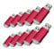 Paquete con 10 memorias USB. Pen Drive USB 2.0 (512.0MB)