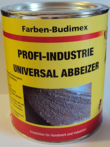 Farben-Budimex Profi-Industrie Universalabbeizer, hochwirksamer Spezial Abbeizer 750 g/für Stein, Holz u. Metall/tropft nicht