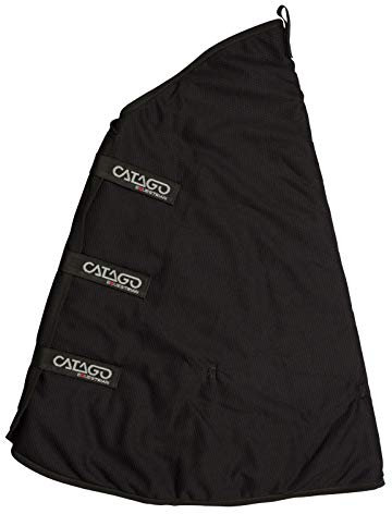 CATAGO Halsteil FIR-Tech Healing für Pferdedecke - schwarz - 115/125 cm