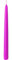IHR Bougie conique Rose 24 cm