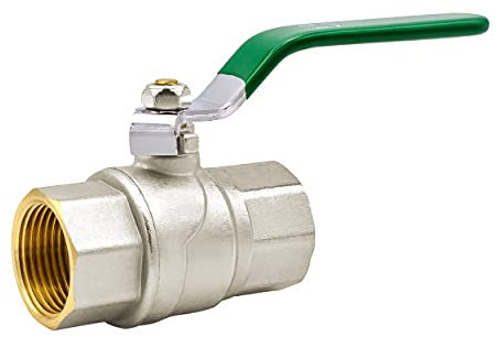 VARIOSAN Kugelhahn DVGW 13460, 1 1/4 IG/IG, DN32, Messing, voller Durchgang, Hebelgriff, Trinkwasser