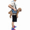 Coodeo Hundetragegurt, Notfallrucksack Unterstützung für Rehabilitation Hundelift Geschirr, Hundeträger für ältere Hunde Gelenkverletzungen, Arthritis, Treppe hinauf (M, Blau)