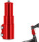 Riser Manubrio Bici, Prolunga Alzata Stelo Bici, Prolunga Manubrio Bici Leggera in Lega di Alluminio, Adattatore Attacco Manubrio per Mountain Bike/Bici da Strada/MTB, per 1-1/8 28,6 mm