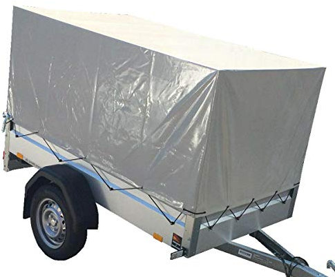 Stema Hochplane Grau 80cm inkl. Hochspriegel und Planenschnur FT Opti AN 750 DBL 850