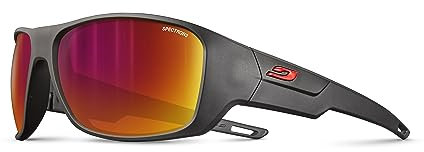 Julbo Unisex Kids Rookie 2 Sunglasses, Schwarz/Rot, One Size