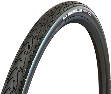 MAXXIS Overdrive Excel - 700x35C - SilkShield | Wire Bead - Single Compound, SilkShield | Grooved Slick Design for All-Weather Grip