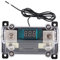 Porte-fusible Audio pour Voiture, Yacht 12V-24V 100A Bloc de Distribution de Boîte de Porte-fusible Stéréo 1x0GA In 1x4GA Out avec Affichage Numérique de la Tension pour Voiture, Yacht, Marine