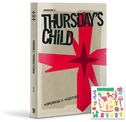 TXT (TOMORROW X TOGETHER) - MINISODE 2 : THURSDAY‘S CHILD HATE VERSION [Incl. KPOP Merch Top Loader Deco Sticker] (Without Poster)