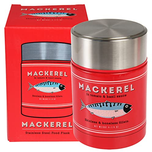dotcomgiftshop Fish Stainless Steel Food Flask