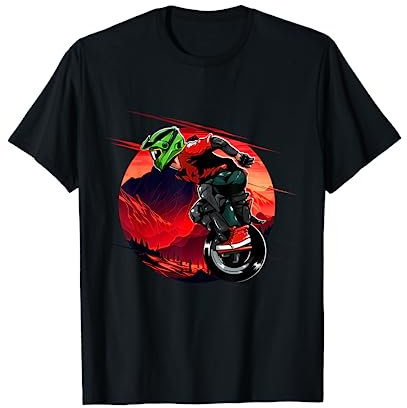 Lustiges Offroad elektrisches Einrad T-Shirt