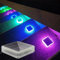 Lacasa 4-Stück Solar Bodenleuchten Aussen, Farbwechsel RGB LED Solarleuchten Garten Bodenleuchte, Eckig Solar Treppenbeleuchtung Außen Wasserdicht IP68 für Weg Treppen Terrasse Beckenrand