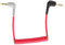 3,5-mm-TRS-zu-TRRS-Mikrofon-Patchkabel, Rechtwinkliges Spiral-Mikrofonkabel von Stecker zu Stecker, für SC7, VideoMic, VideoMicro Go, und Andere Externe Mikrofone