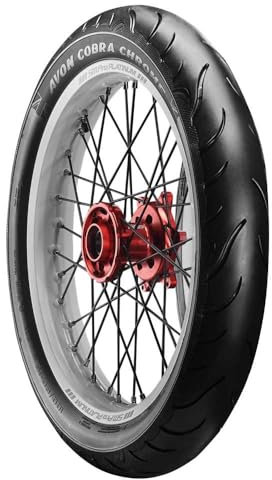 Motorradreifen -AVON-100/90 -19 57 V Kupfer Chrom WSW TL-CUSTOM-VORDER