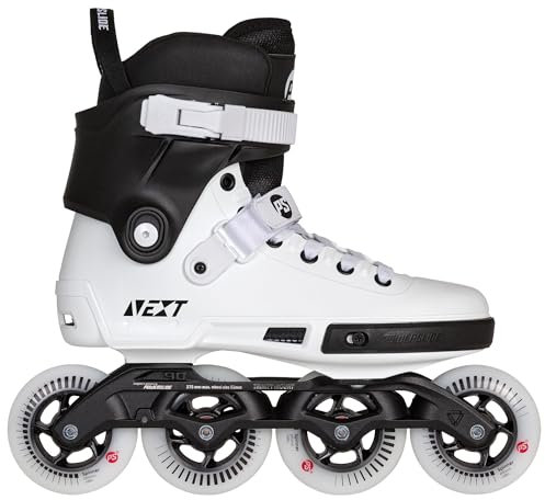 Powerslide Inline Skate Next Core Black 90, für Urban und Fitness, für Damen und Herren