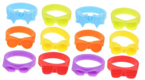 DECHOUS 12stücke Teiliges Wiederverwendbare -weinglasmarkierer Dekorative Getränkeetiketten Für Flaschen Und Gläser Für Partys Und Feiern