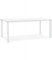 Esstisch Weiß Holz Metall | Designertisch für Besprechungen mit Zentralsockel | Minimalistischer Tisch für Meetings mit Eleganz | Modern | 200x100x74,5 cm Melamin Platte | XLINE Kollektion