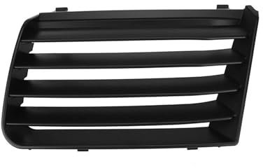 HGMGFYCX Auto Kühlergrill Grill Kühlergrill Für Stoßstange Vorne Links Rechts Oberer Stoßfänger Schwarzer Kunststoff 7M785365301C 7M785365401C Für Seat Für Alhambra 2001–2010(Left Side)