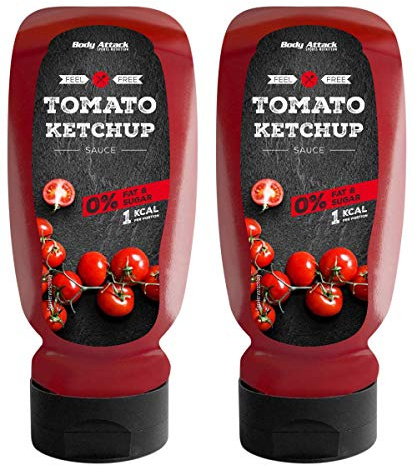Body Attack Tomato Ketchup, 2er Pack (2x 320ml)