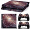 Morbuy PS4 Skin Vinyl Autocollant Decal Sticker pour Playstation 4 Console + 2 Dualshock Manette Set Skins (Horizon Swirl)