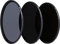 Rollei F:X Pro ND Filterset (ND 8, ND 64, ND1000) Neutraldichtefilter Set mit 3 Graufiltern (112mm), Size:77 mm