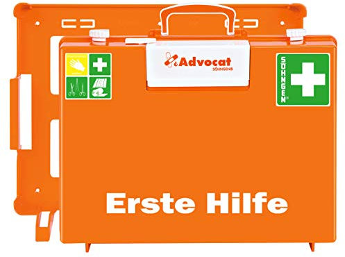 Erste Hilfe Koffer Advocat B400xH300xT150ca.mm orange SÖHNGEN