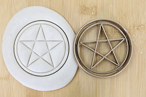 Pentacle cookie cutter Fondant Keksstempel/Ausstechform keksausstecher PLA ca.8cm
