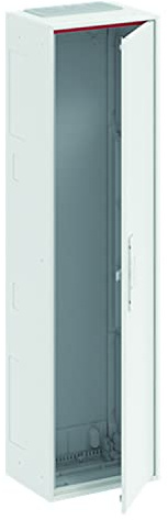 Messschrank A17 aus Stahl und Kunststoff mit Pulverbeschichtung, mit Tür, IP44, weiß, 21,5 x 30 x 110 cm (Referenz 2CPX052030R9999)