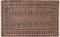 RUG PRINCE Pakistan Buchara Teppich 80x120 Handgeknüpft Braun Geometrisch Orient Kurzflor
