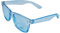 Komonee Clear Blue Drifter Sunglasses Classic Style Retro Sun Shades Eye Glasses UV400 Protection Unisex For Men Women Golf Cycling Sports Fishing Travel