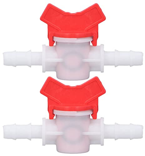Ventil, 2-teiliges Durchflussregelventil, Gerades Absperrventil, Wasserstoppregler, Reglerschalter, Zubehörset, Durchflussventil, Industrielle Regelventile (10MM Durchflussregler)