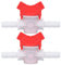 Ventil, 2-teiliges Durchflussregelventil, Gerades Absperrventil, Wasserstoppregler, Reglerschalter, Zubehörset, Durchflussventil, Industrielle Regelventile (10MM Durchflussregler)