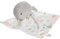 Tikiri 8597205 Schmusetuch Wal, Schnuffeltuch für Babys und Kinder ab 0+ Monaten, 30cm