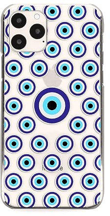 Evil Eye Phone Case For Apple iPhones, 14, 13, 12, 11, Pro Max, Mini, XR, XS, Purple Polka Evil Eyes Phone Case, Hard Phone Cover, Evil Eyes Phone Cover