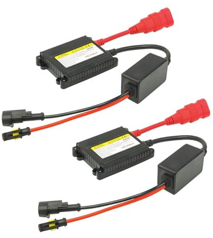 CGEAMDY 2 Stück HID Conversion Kit, HID Xenon-Licht Ballasts, Scheinwerfer und Nebelleuchten Conversion Kit, Lampen Scheinwerfer Nachrüstsatz für Fahrzeug LKW