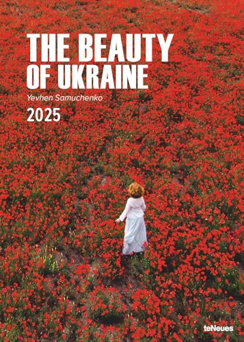 teNeues - The Beauty of Ukraine 2025 Wandkalender, 50x70cm, Kalender mit außergewöhnlichen Landschaftsfotografien, zerbrechliche Schönheit in poetischen Bildern