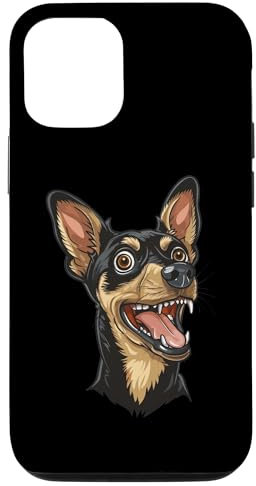 Hülle für iPhone 14 English Toy Terrier | Cartoon Artwork