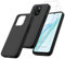 MIBZOR 3 en 1 Coque Compatible avec Blackview Wave 6C (6.5), 1 Housse et 2 Pièces Verre trempé écran Film Protecteur, Noir Souple Silicone Étui Bumper TPU Case Cover