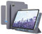KVTVOU Étui pour iPad Pro 11 4{^>e<^} / 3{^>e<^} génération 2022/2021/2020 - Fermeture magnétique - Amovible - Durable - Rangement pour crayon - Étui de protection fin pour iPad Pro 11 - Violet
