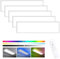 Oraymin 5x LED Panel 100x25cm Deckenleuchte Dimmbar mit RGB, 30W 3800LM Deckenlampe mit Fernbedienung, Speicherfunktion, 3000K-6500K Lampe für Wohnzimmer Schlafzimmer Küche Büro