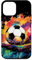 Hülle für iPhone 12 mini Fußball Graffiti Hallenfußball Fußballplatz