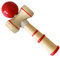 Cndiyald Holz Kendama Blue Ball Cup Spielzeug klassisches Japanisches Ausgleichsqualifizierspiel Holzkenntnis Spielzeug