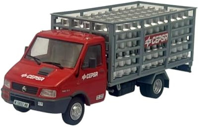 Miniatur Motorfahrzeug-Modelle 1/43 Für Pegaso Daily Cepsa 1994 Iveco Delight Legierung Van Modell Sammlung Display Zimmer Dekoration Fertigmodell