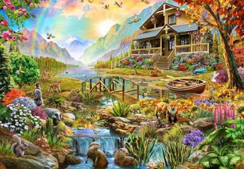 Puzzle 1000 Teile - Country Paradise