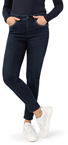 STOOKER Rio FEXXI Move Denim Damen 5-Pocket-Jeans Skinny Fit Denim/Jeans clean wash konisch lang