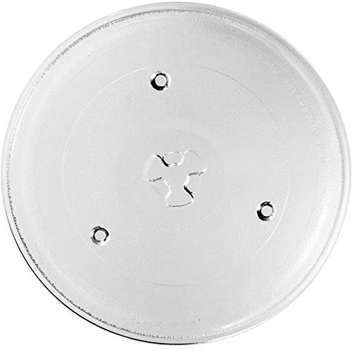 SPARES2GO Glass Turntable Plate for Samsung Microwave Oven (318mm) - Fitment List A