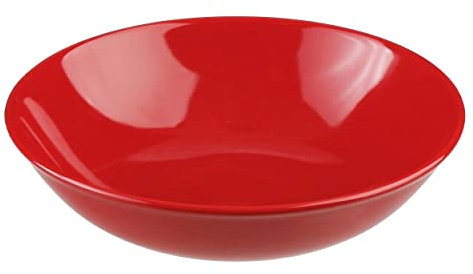 Hogar y Mas Juego DE 4 Platos HONDOS Granate 22 CM