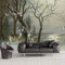 YXTSmurals Papier Peint Panoramique 3D Tapisserie Photo Murales Peinture Murale Psychédélique Bois Animaux Cerf Interieur Intissé Poster Geant Décor Mural Moderne